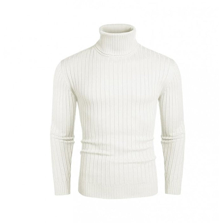 Herren Pullover Rollkragen Strick Design