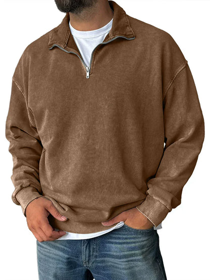Emil - Sweatshirt Mit Reißverschluss & Lockere Passform