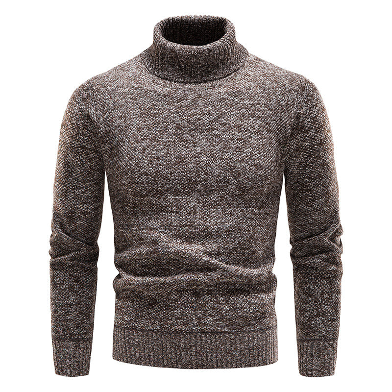 Herren Rollkragenpullover Weich Bequem Kaschmir