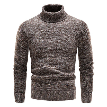 Herren Rollkragenpullover Weich Bequem Kaschmir