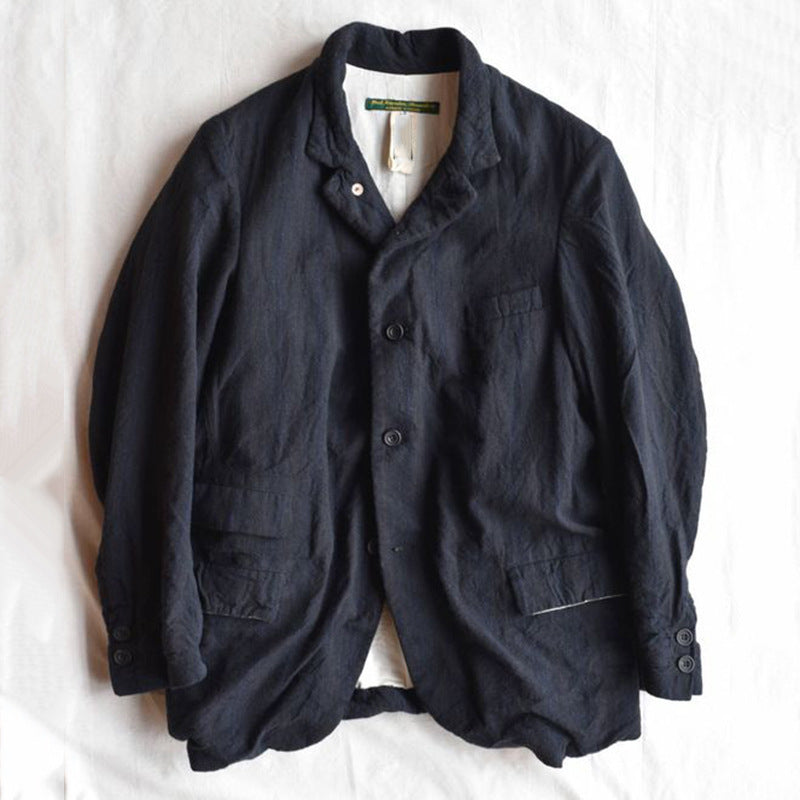 Herren Sommerblazer Leicht Leinen Modern Schnitt