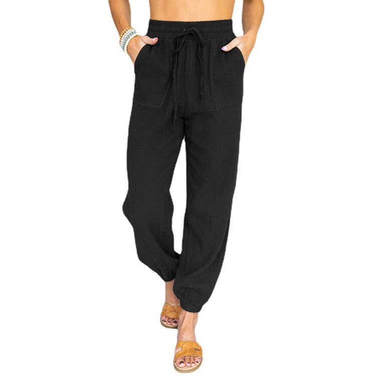 Damen Freizeithose Bequem Elastisch