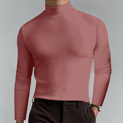 Herren Rollkragenpullover Schick Modern