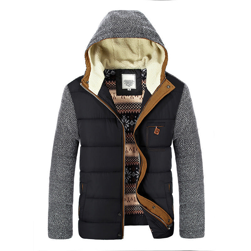 Wintersteppjacke mit Kapuze Modern