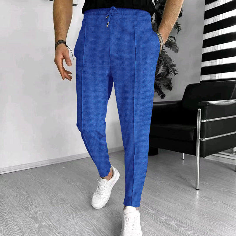 Herren Freizeithose Elegant Elastisch Mit Taschen