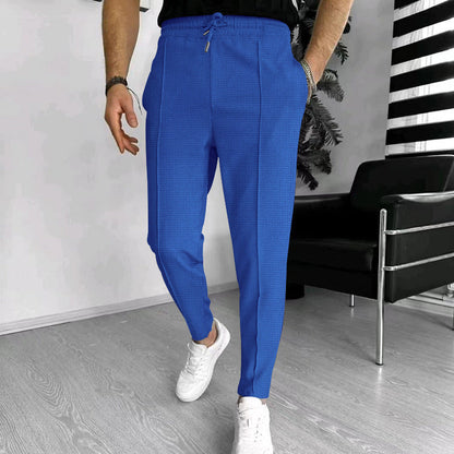 Herren Freizeithose Elegant Elastisch Mit Taschen