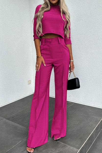 Stylische Damen-Outfits | Weite Pullover und Hosen für Arbeit und Freizeit