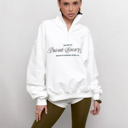 Sweatshirt Herren Cool Buchstaben Design