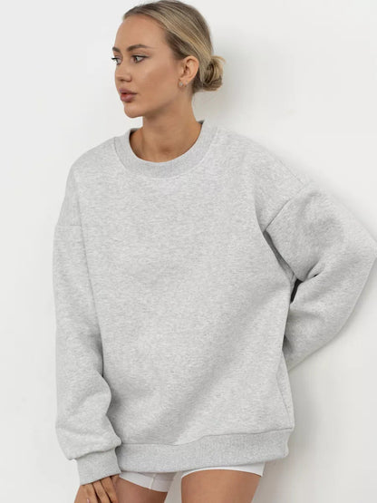 Damen Oversized Sweatshirt Weich Bequem