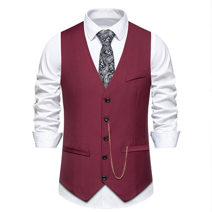 Herren Anzugweste Elegant Klassisch Modern
