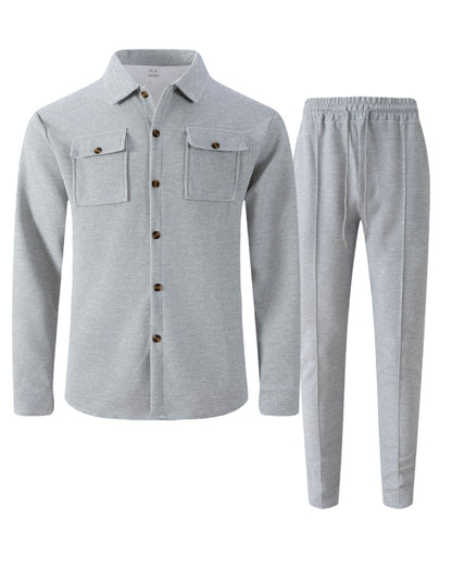 Herren Freizeitanzug Karo Modern Style