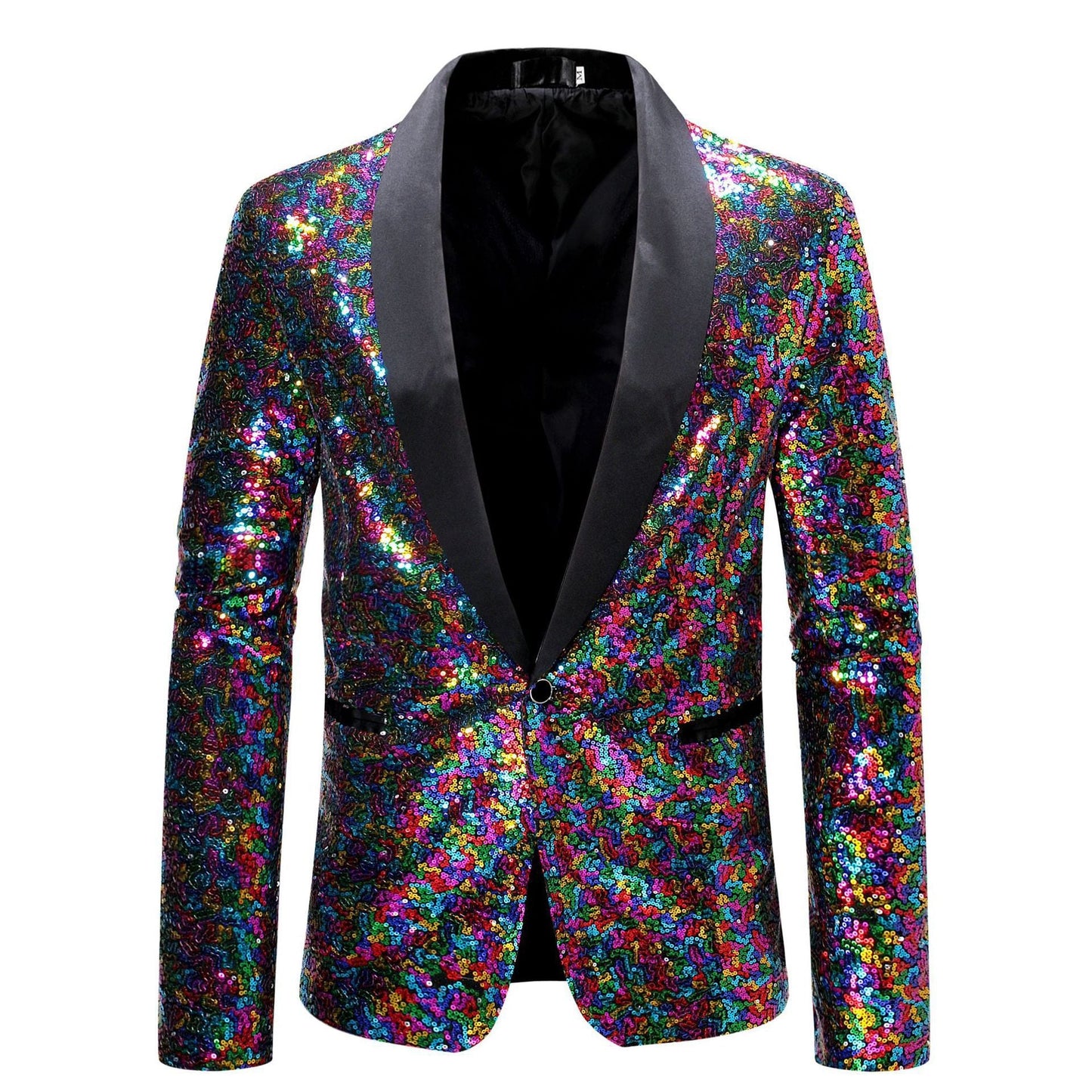 Glamouröser Pailletten Blazer Damen Abendjacke
