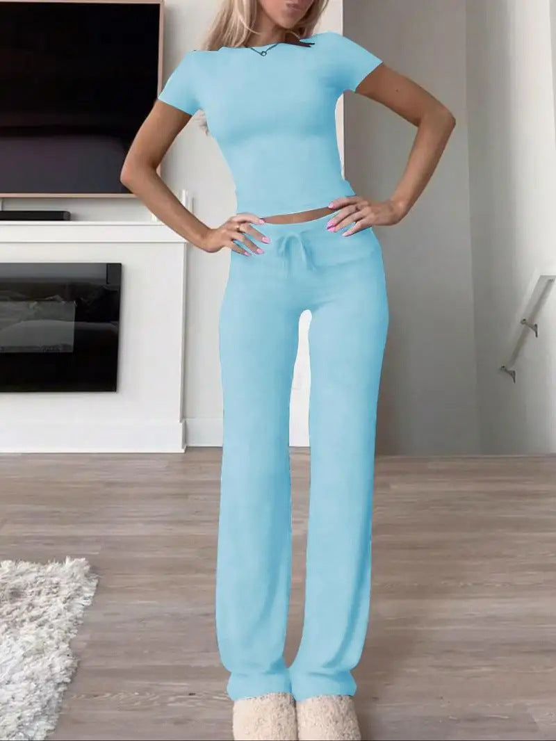 Damen Lounge Set Figurbetonter Style Bequem