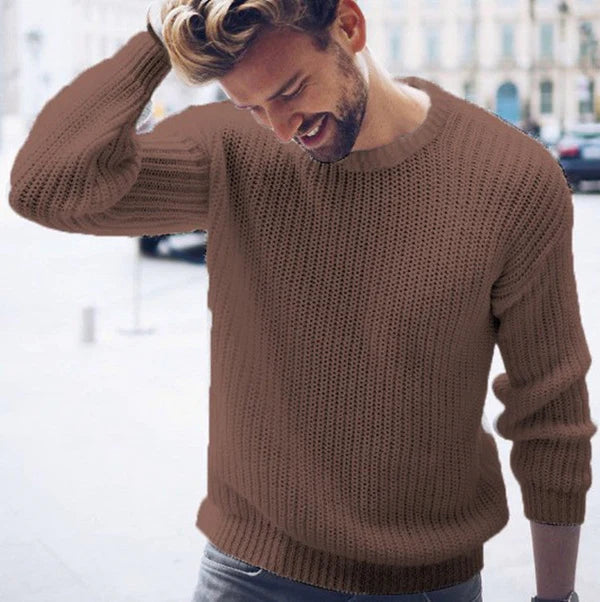 Noah - Bequemer Pullover Rundhals Baumwolle