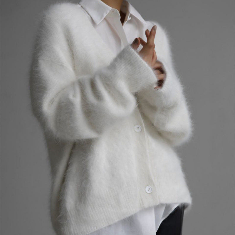 Weicher Damen Cardigan Oversized Gemütlich