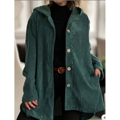 Robuste Kapuzenjacke Mittellang Casual Cordura Stil