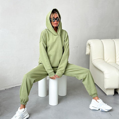 Damen Sportanzug Set Bequem Elastisch