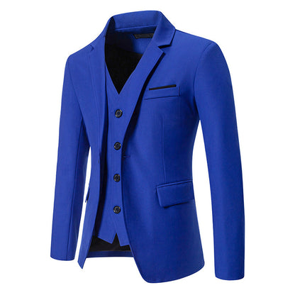 Herren Anzug Set Slim Fit 3-teilig