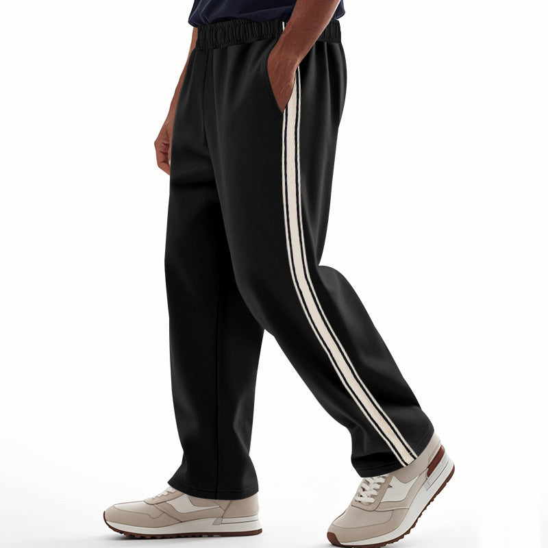 Herren Jogginghose Sportlich Streifen Elastisch