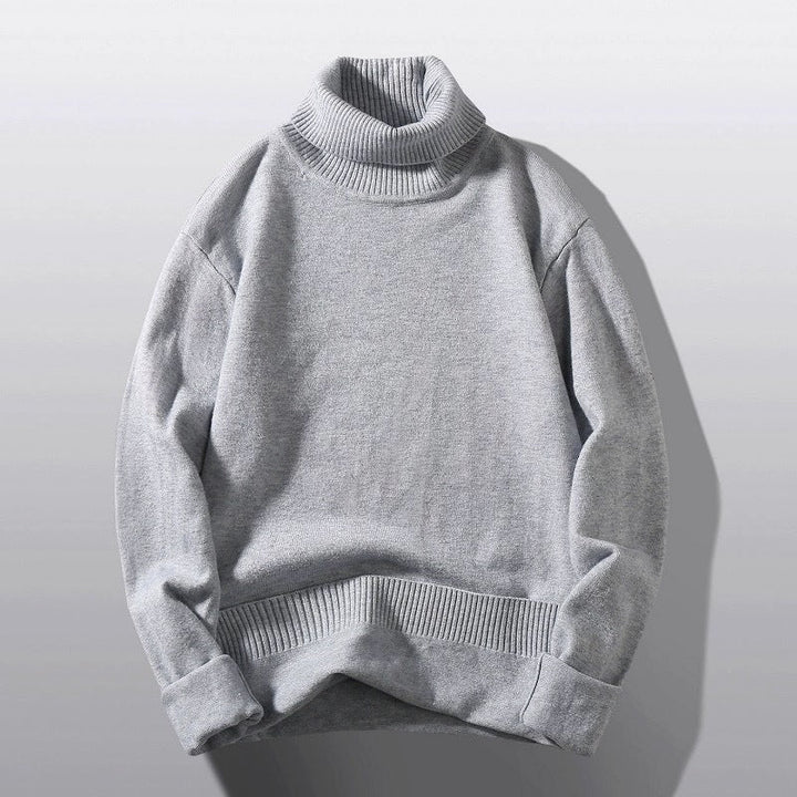 Herren Rollkragenpullover Bequem Modern