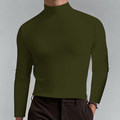 Herren Rollkragenpullover Schick Modern