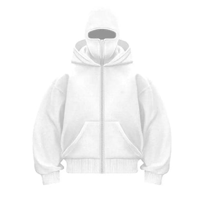 Damen Stylish Kapuzenjacke Hochkragen Trendmodell