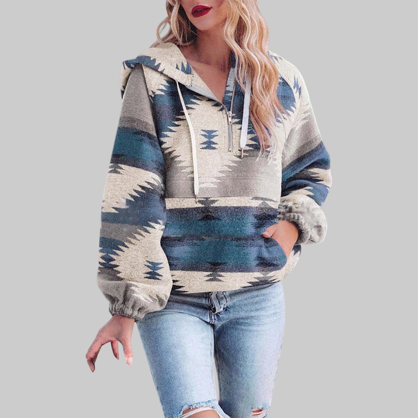 Stylische Hoodie Mit Einzigartigem Design