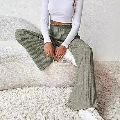 Damen Strickhose Bequem Elegant - IdealeKleiden