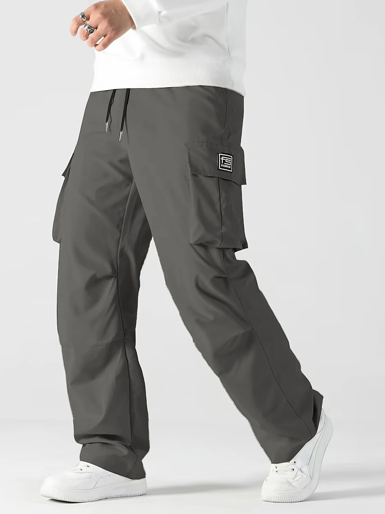 Herren Cargo-Hose Bequem Multifunktional