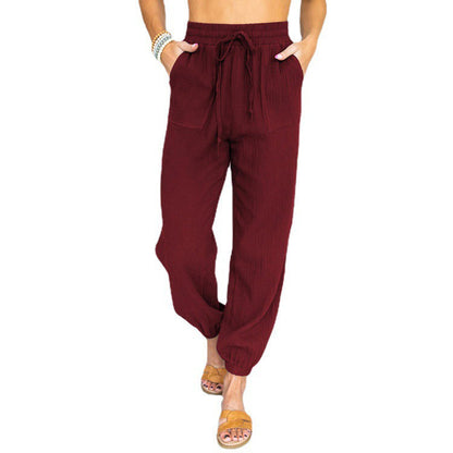 Damen Freizeithose Bequem Elastisch