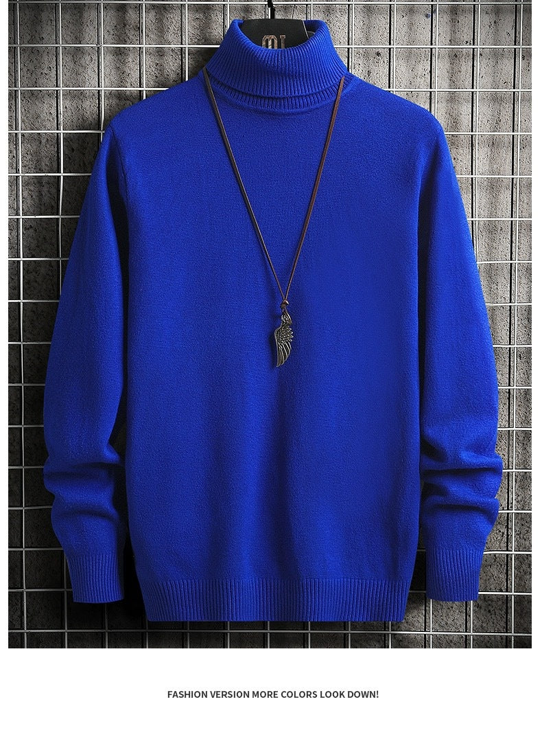 Herren Rollkragenpullover Bequem Modern