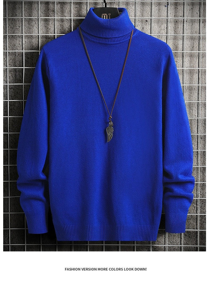 Herren Rollkragenpullover Bequem Modern