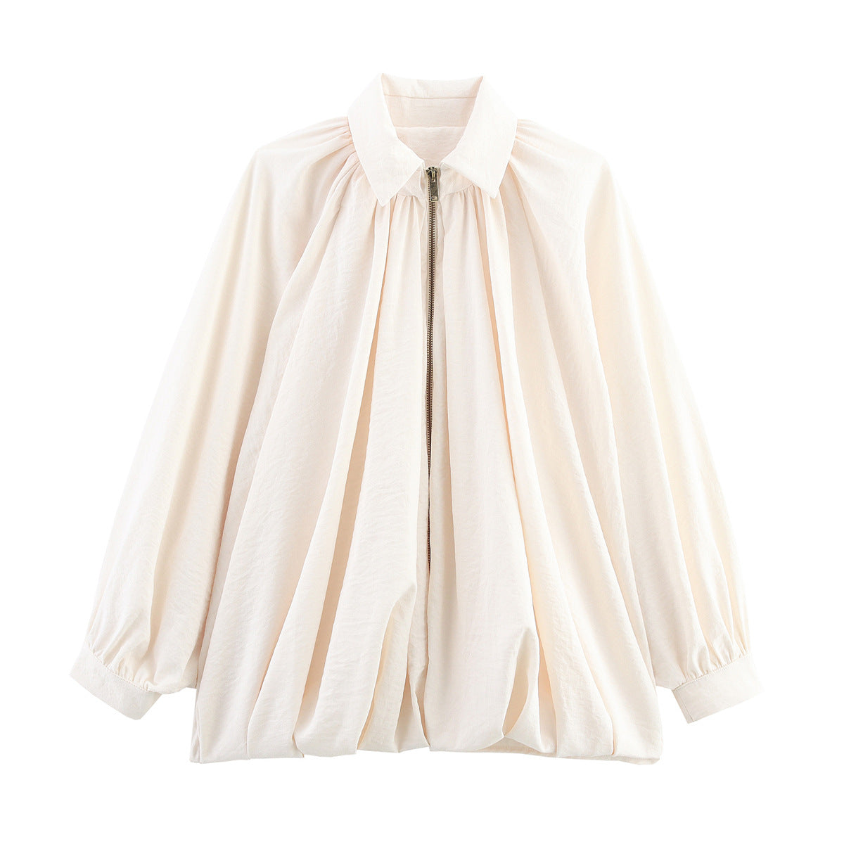 Damen Bluse Oversized Leicht Rüschen Design