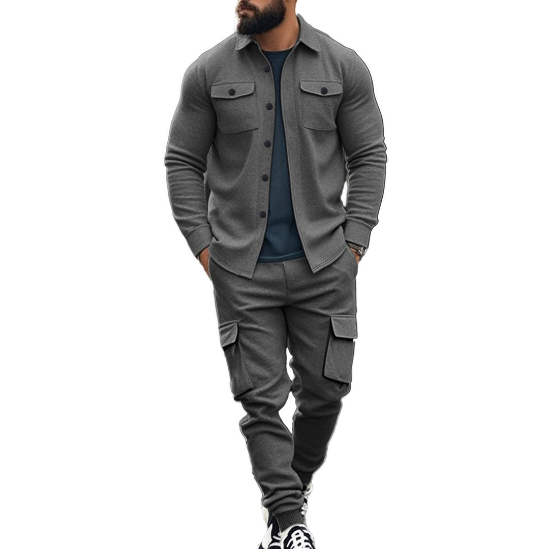 Herren Casual-Set: Bequeme Hose &amp; Lässiges Hemd