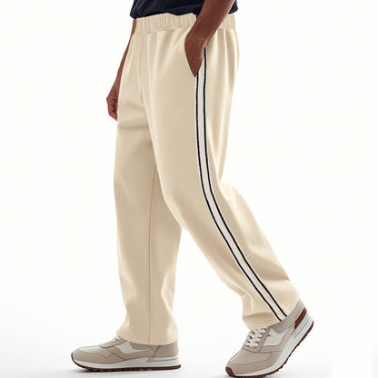 Herren Jogginghose Sportlich Streifen Elastisch