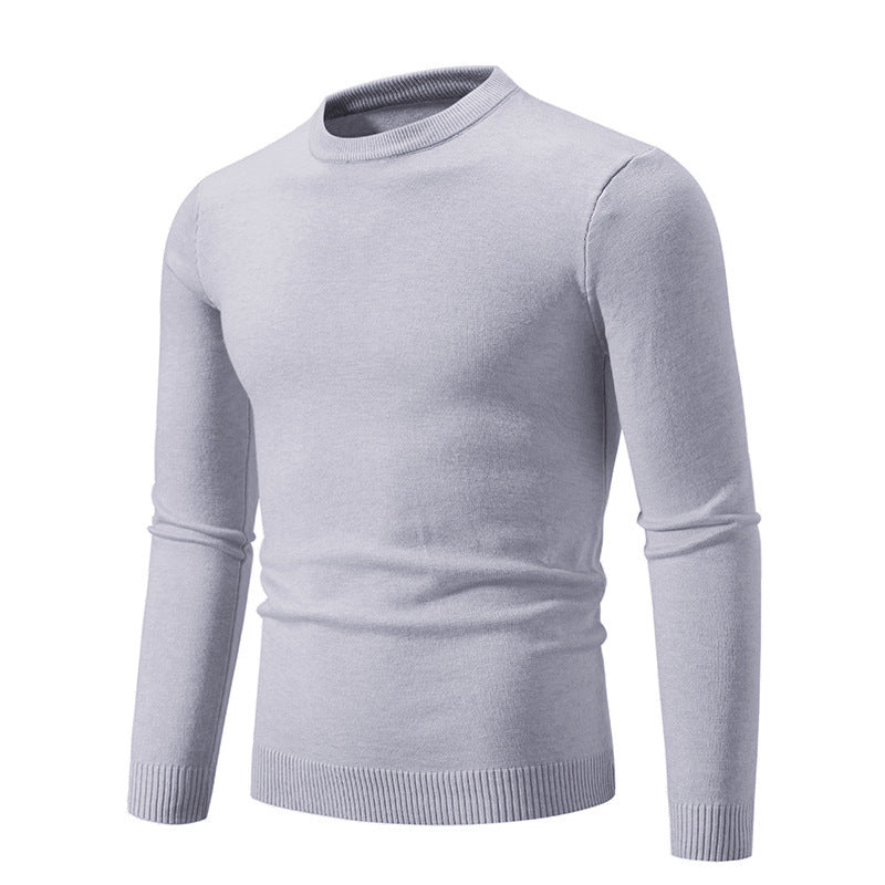 Herren Pullover Rundhals Elegantes Design Baumwolle