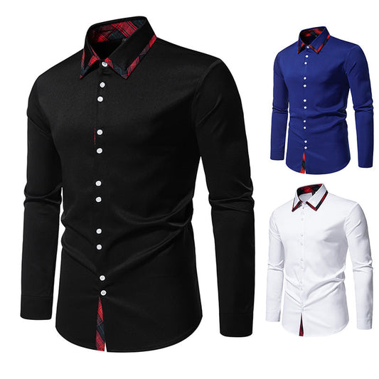 Herren Hemd Elegantes Karomuster Modernes Design - IdealeKleiden