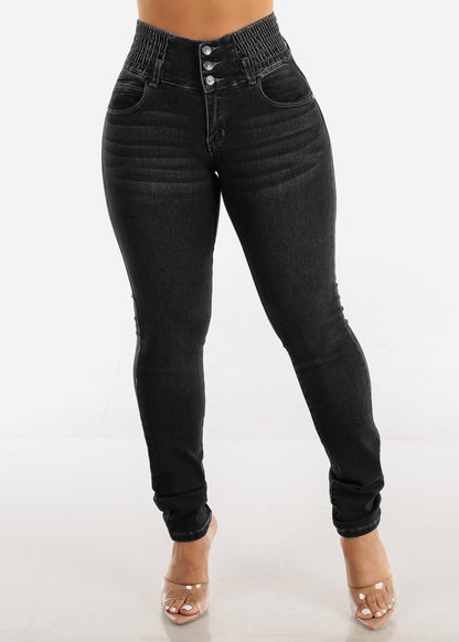 Damen Slim Fit Jeans Hochwertig Komfortabel
