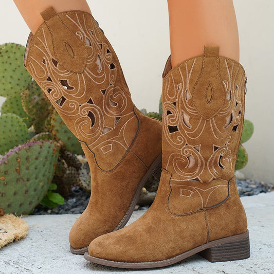 Damen Stiefel Anatomisch Geschnitten Elegantes Design - IdealeKleiden