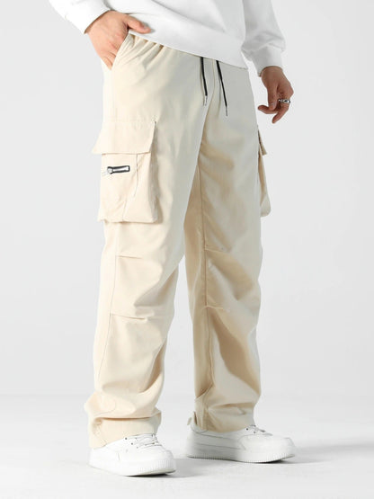 Herren Cargo-Hose Bequem Multifunktional
