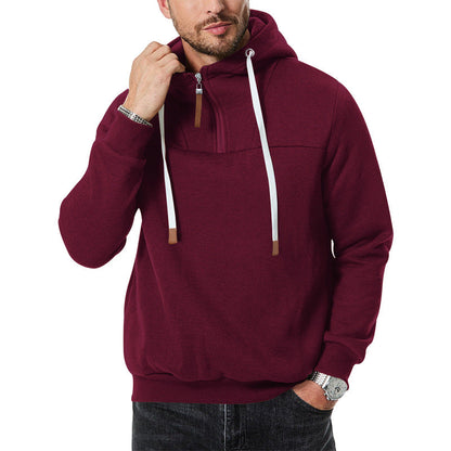 Herren Sport Hoodie Modern Reißverschluss Design
