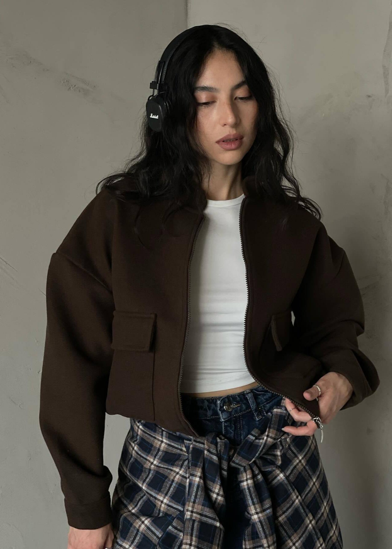 Praktische Zip-Up Jacke Outdoor