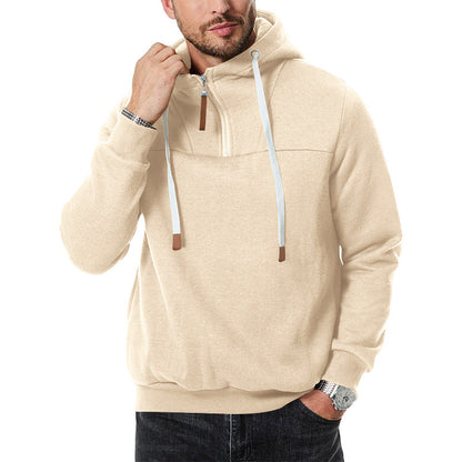 Herren Sport Hoodie Modern Reißverschluss Design