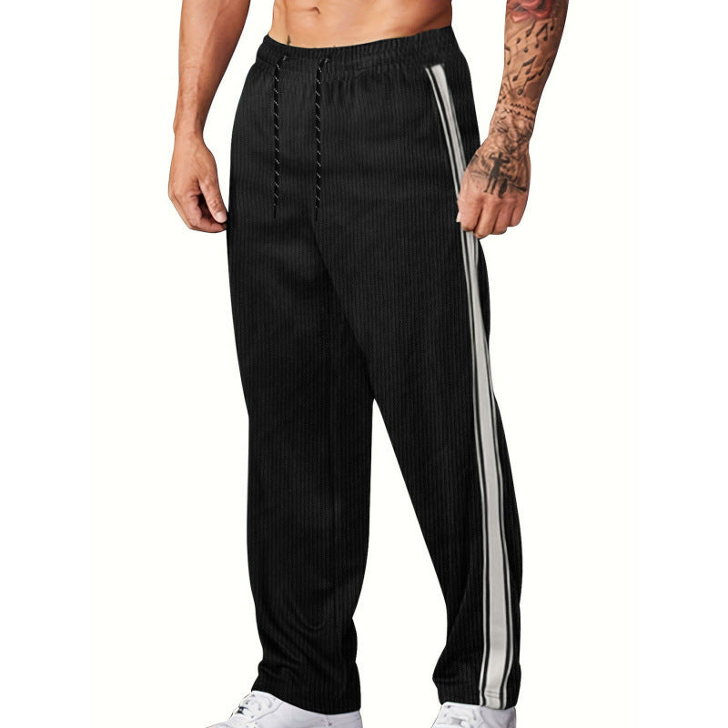 Herren Sport Hose Mit Streifen Modern Design