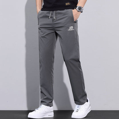 Herren Sport Hose Freizeit Bequem Reißverschluss