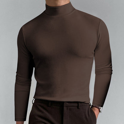Herren Rollkragenpullover Schick Modern