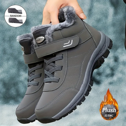 Damen Winterstiefel Warm Isoliert Griffig