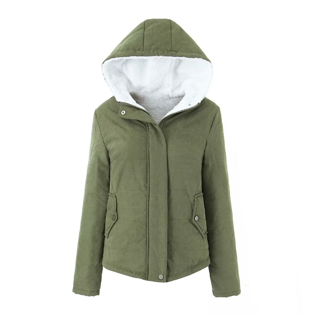 Damen Winterjacke Steppjacke Warm Kapuze