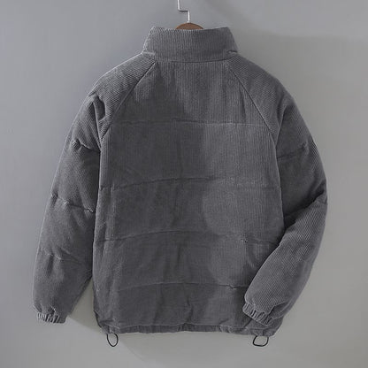 Stilvolle Kordjacke Modern Schnitt - IdealeKleiden