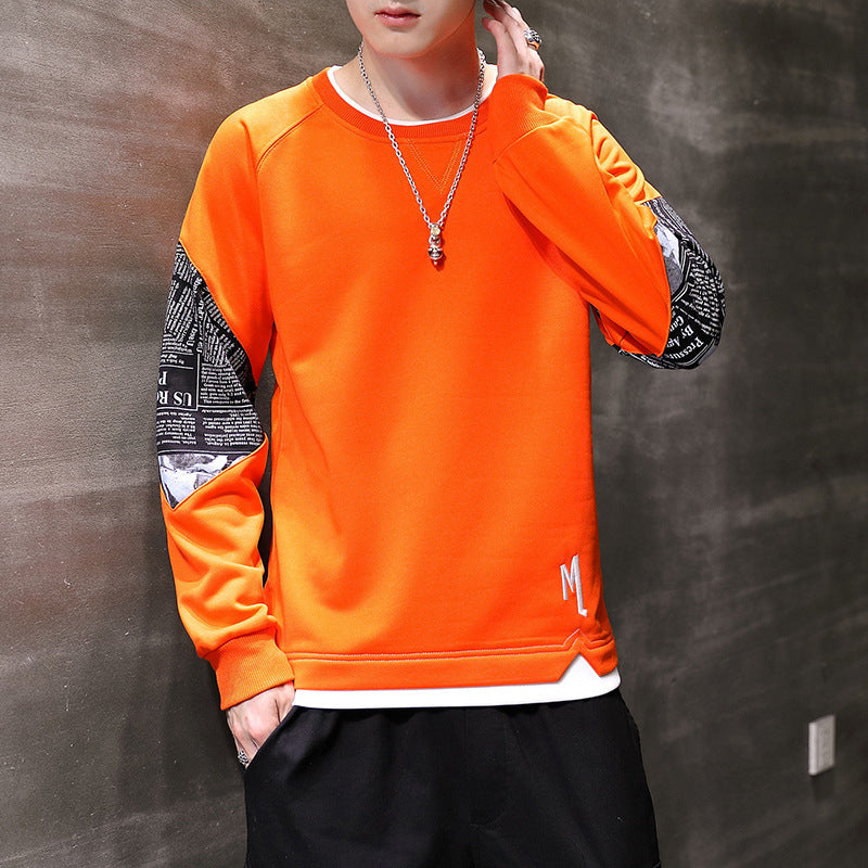 Herren Sweatshirt Trendy Einzigartig Druckdesign
